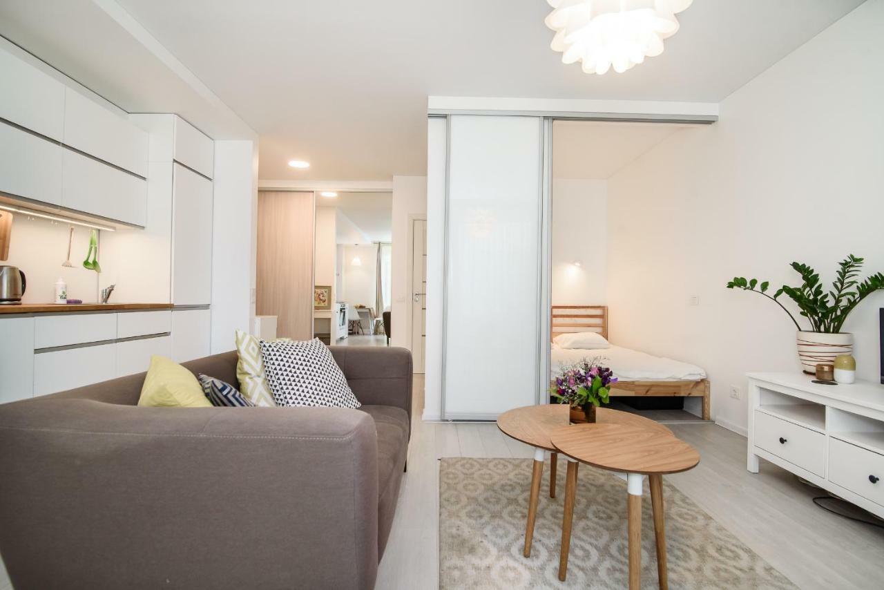 #Stayhere - Comfy & Stylish Studio With Green Patio Close To Old Town วิลนีอุส ภายนอก รูปภาพ